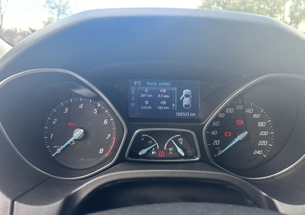Ford Focus cena 39000 przebieg: 168550, rok produkcji 2011 z Dobrodzień małe 191